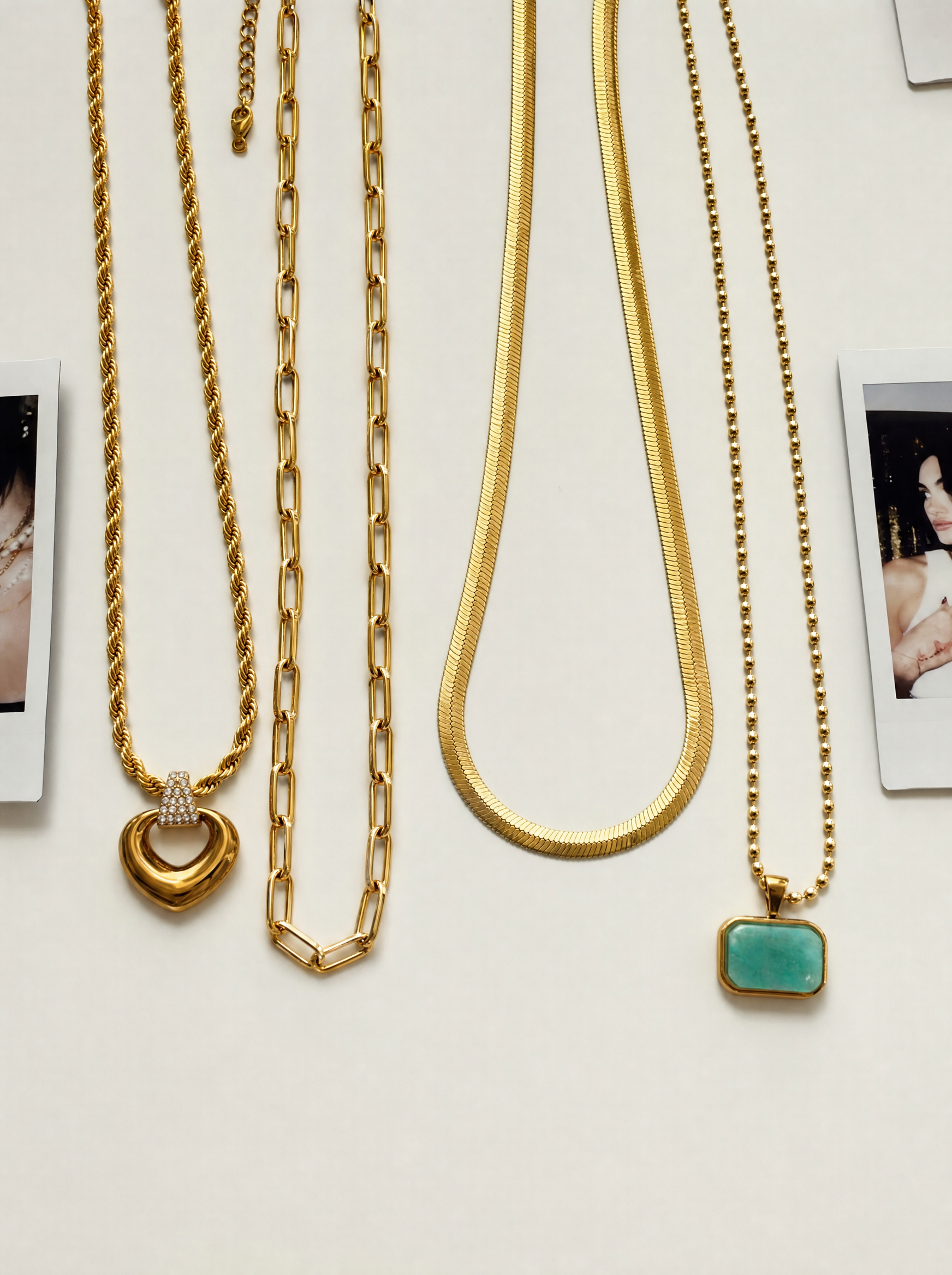 4 Piece Favorite Necklace Set