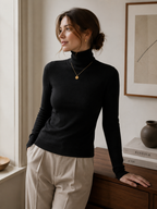 Audrey Classic Turtleneck Sweater