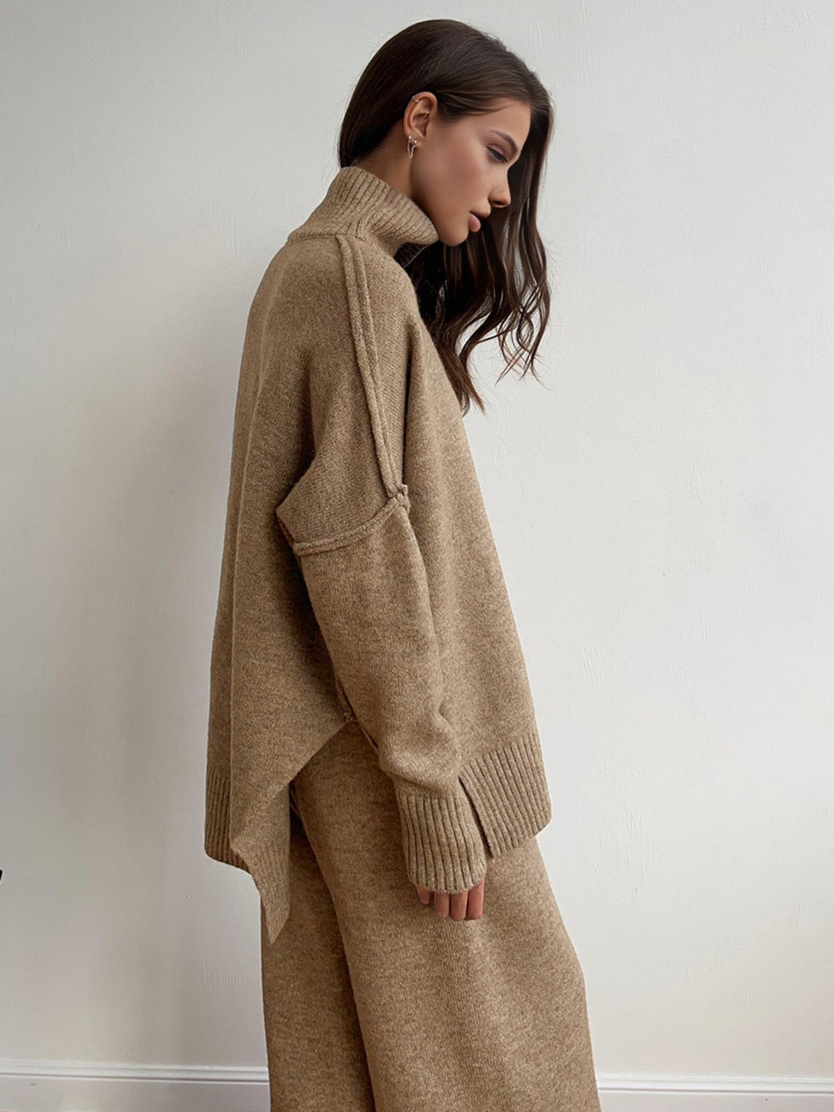 Teresa - Soft Knit Turtleneck Lounge Set