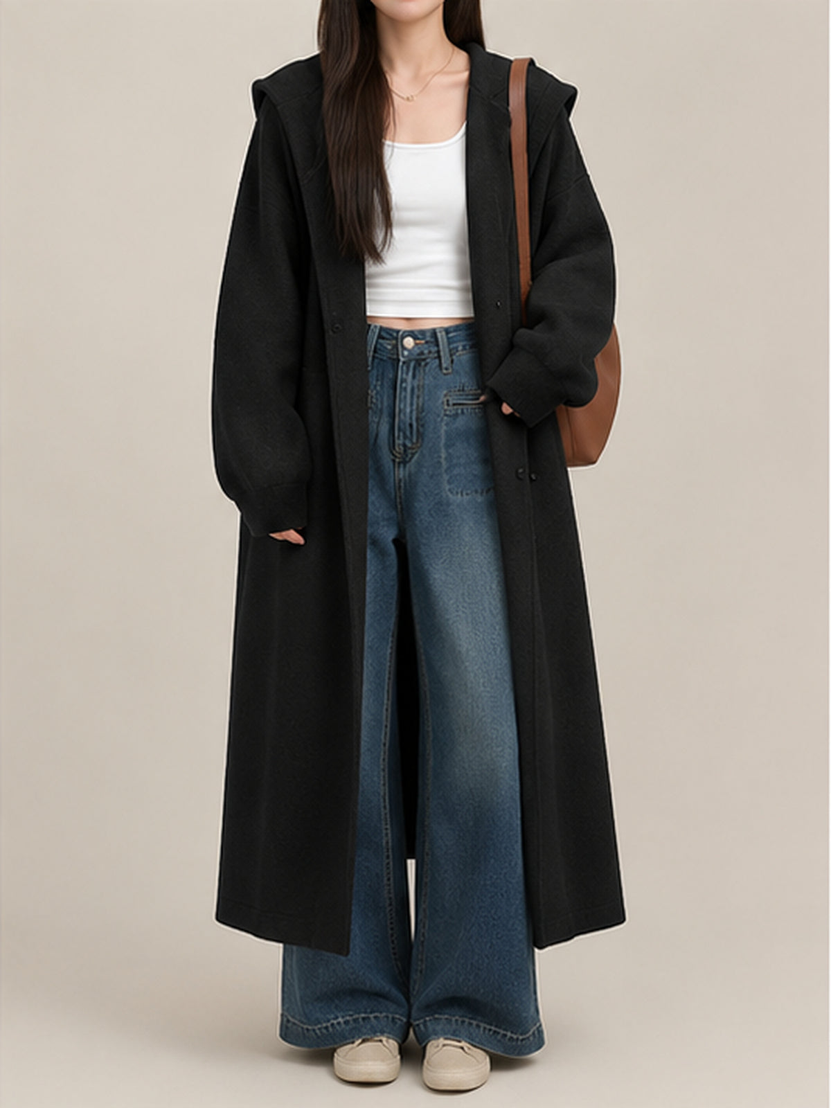 Lennox Longline Hooded Cardigan