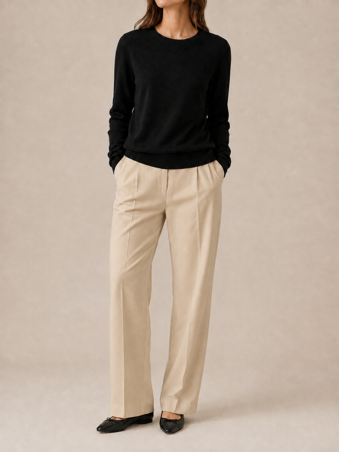 Avery Essential Crewneck Sweater
