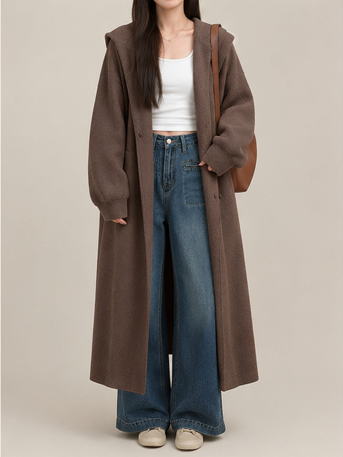 Lennox Longline Hooded Cardigan
