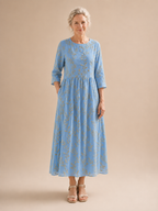 Fiona | Elegant Floral Dress