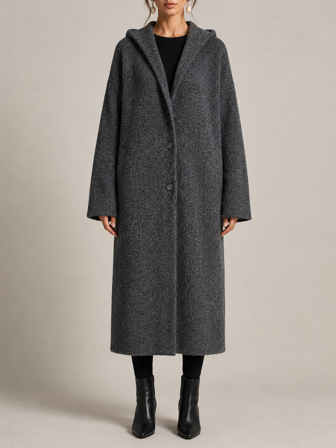 Lennox Longline Hooded Cardigan