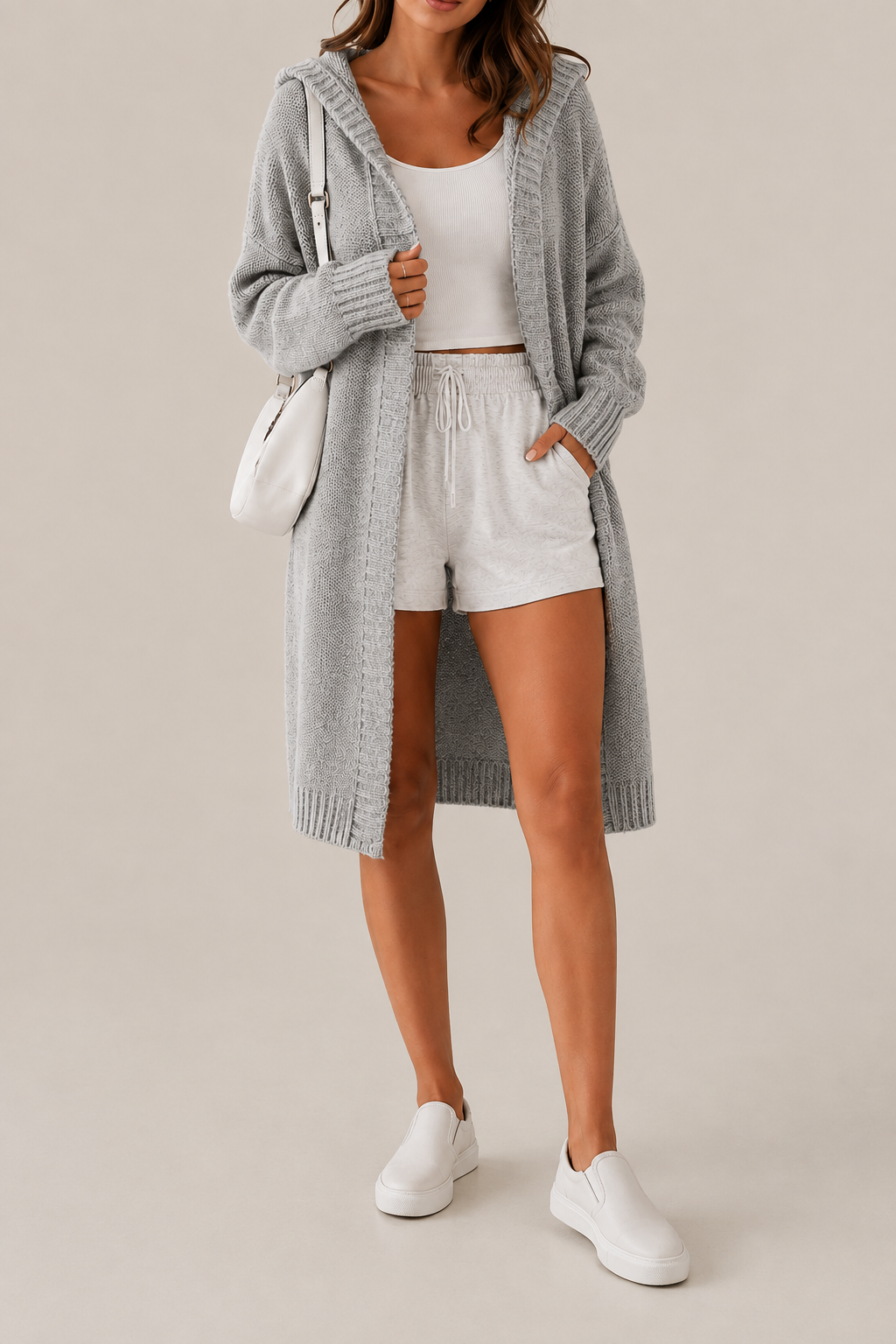 Elara Cozy Hooded Cardigan