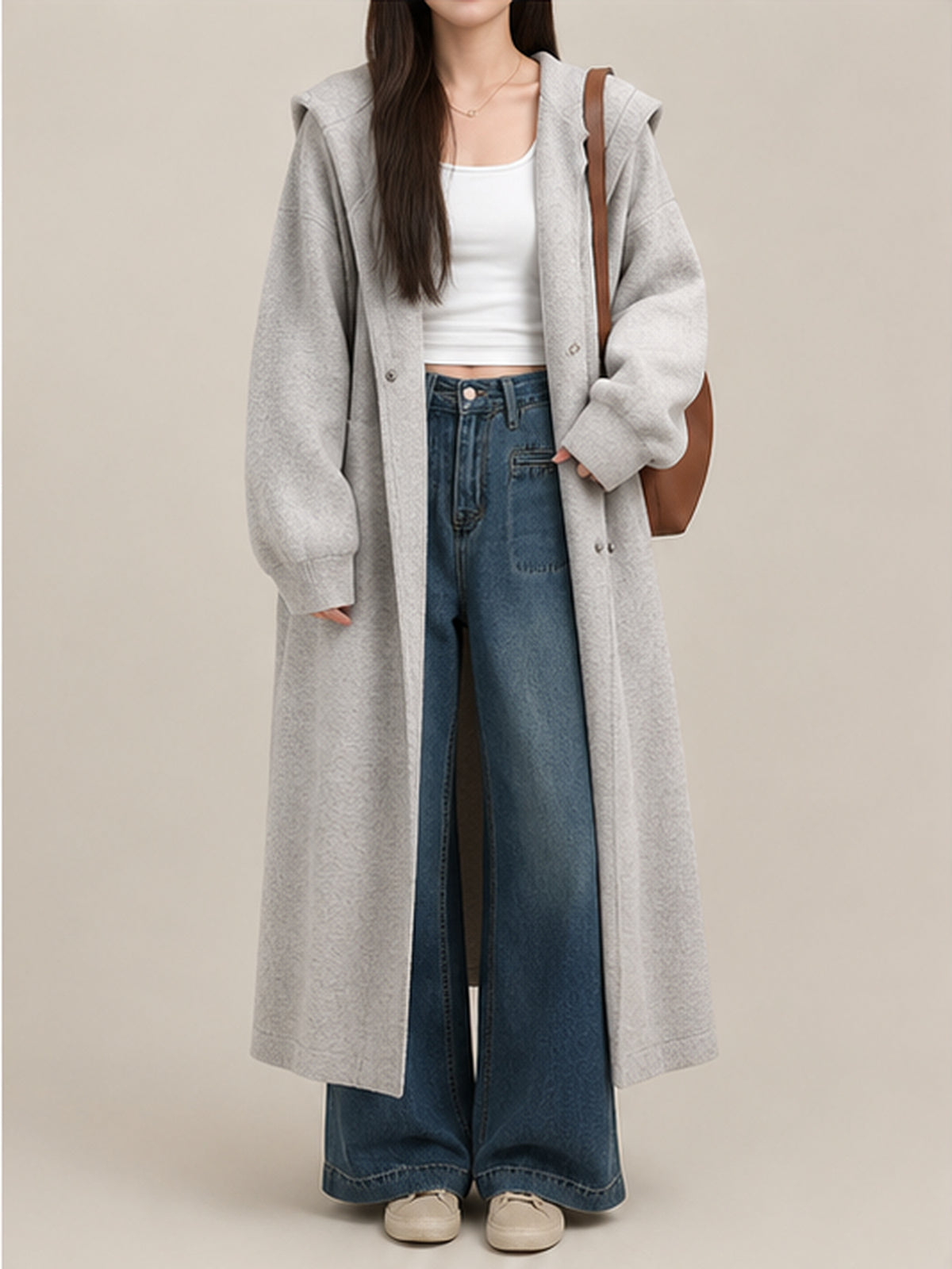 Lennox Longline Hooded Cardigan