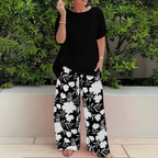 Long Sleeve Top and Trouser Two-Piece Set