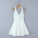 Sienna Halter Mini Dress
