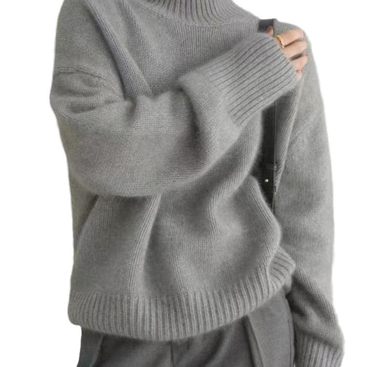 Camille Relaxed Turtleneck Sweater
