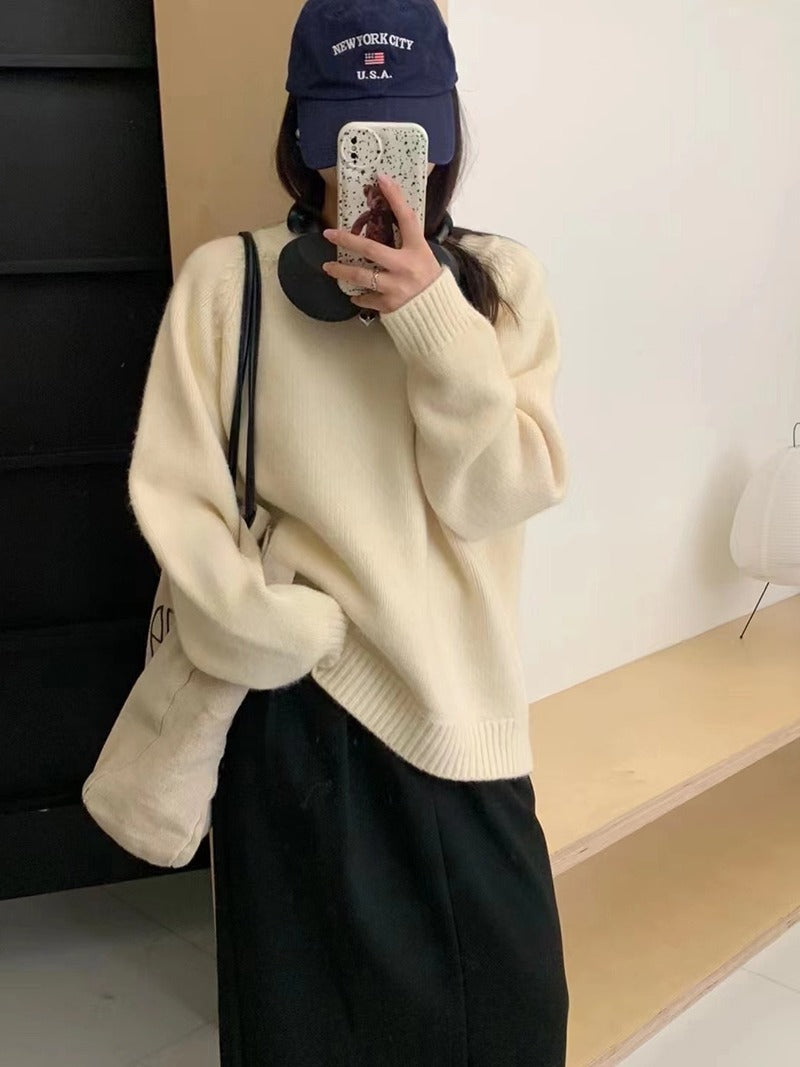 Evelyn Soft Crewneck Sweater