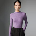 Margot Mock Neck Knit Sweater