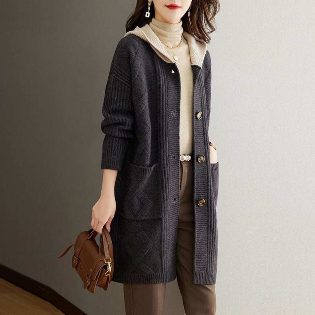 Hadley Longline Hooded Cardigan
