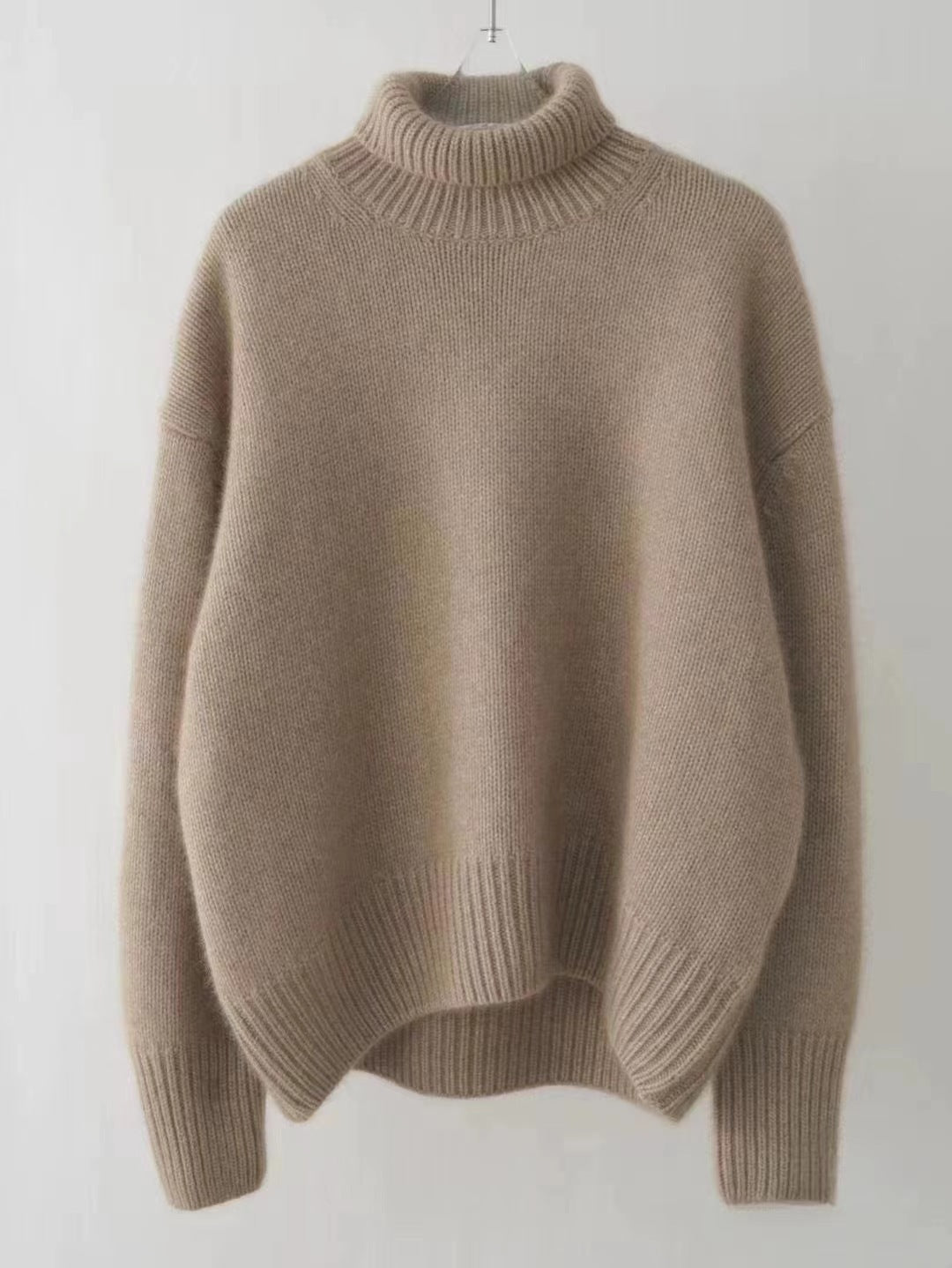 Camille Relaxed Turtleneck Sweater