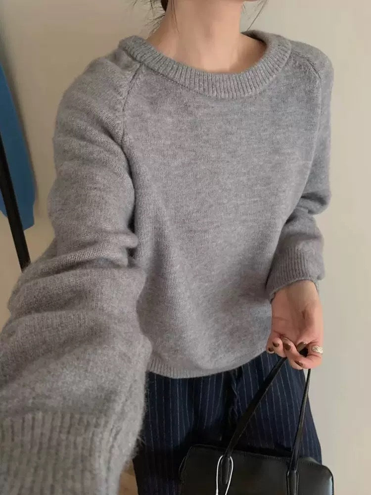 Evelyn Soft Crewneck Sweater