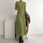Elowen Cable Knit Maxi Dress