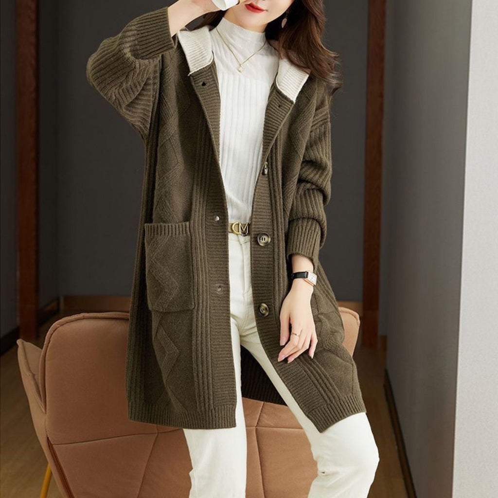 Hadley Longline Hooded Cardigan