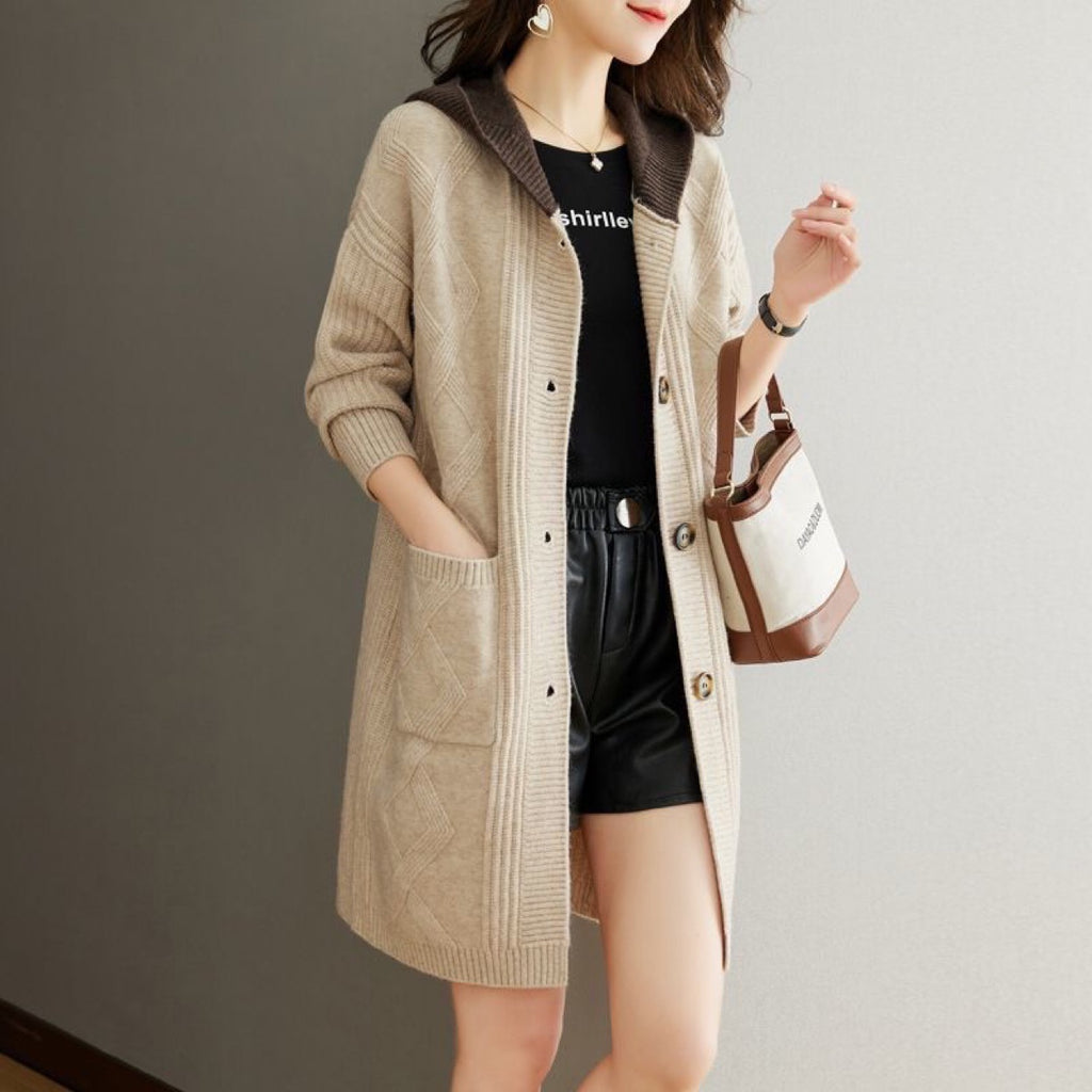 Hadley Longline Hooded Cardigan