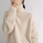 Camille Relaxed Turtleneck Sweater