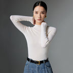Margot Mock Neck Knit Sweater