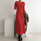 Elowen Cable Knit Maxi Dress