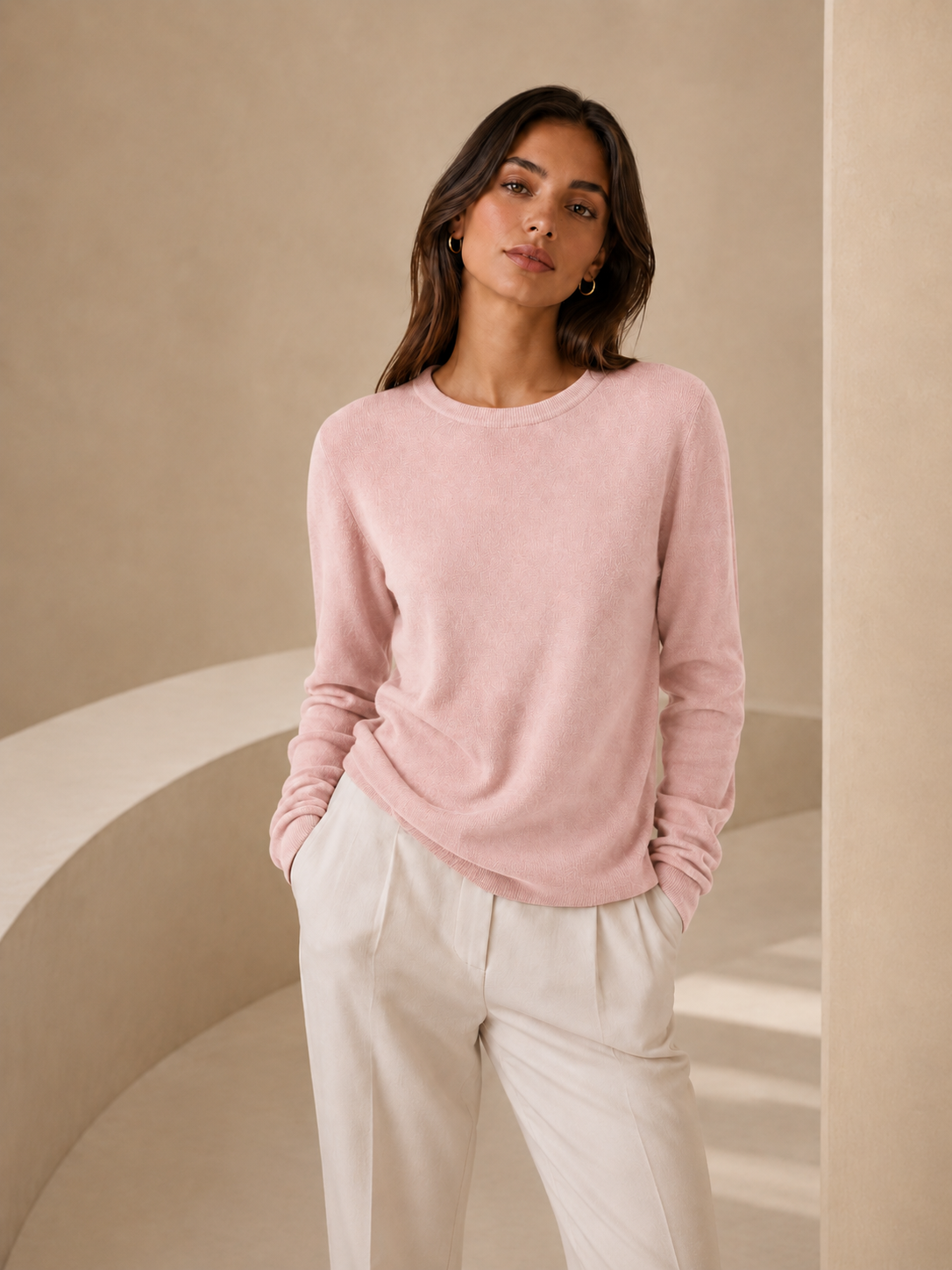 Avery Essential Crewneck Sweater