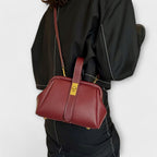 Hadleigh | Women's Mini Top Handle Turn Lock Crossbody Bag