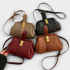 Hadleigh | Women's Mini Top Handle Turn Lock Crossbody Bag