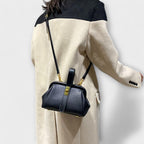 Hadleigh | Women's Mini Top Handle Turn Lock Crossbody Bag