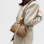 Hadleigh | Women's Mini Top Handle Turn Lock Crossbody Bag
