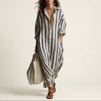 Carra | Striped Maxi Dress