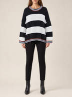 Sunny Days Striped Knit Sweater